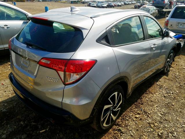 3CZRU6H16KM736611 - 2019 HONDA HR-V SPORT  photo 4