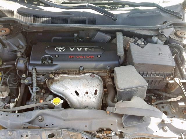 4T1BE46K37U575234 - 2007 TOYOTA CAMRY NEW GRAY photo 7