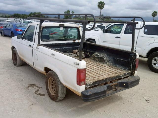 1FTCR10A8LUB21051 - 1990 FORD RANGER WHITE photo 3