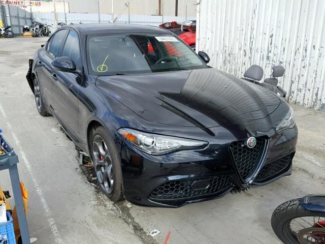 ZARFAMAN7K7605061 - 2019 ALFA ROMEO GIULIA BLACK photo 1