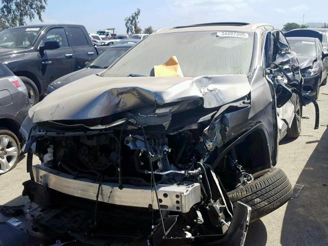 2T2BGMCAXKC036119 - 2019 LEXUS RX 450H GRAY photo 2