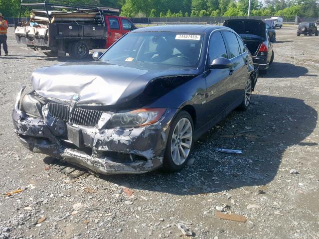 WBAVD53527A007936 - 2007 BMW 335 XI GRAY photo 2