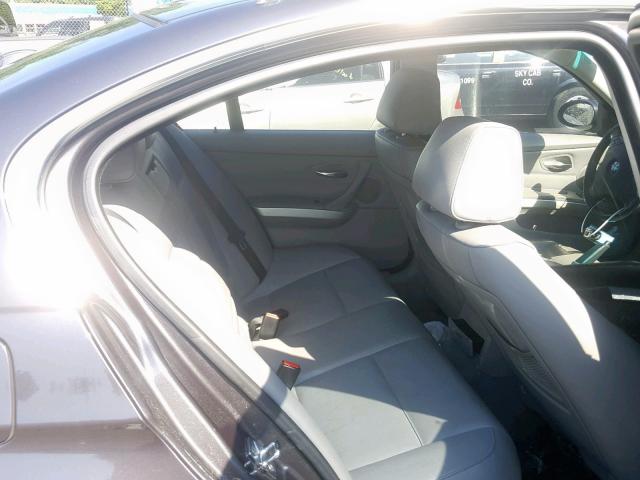 WBAVD53527A007936 - 2007 BMW 335 XI GRAY photo 6