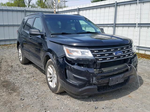 1FM5K8B89HGB58224 - 2017 FORD EXPLORER BLACK photo 1