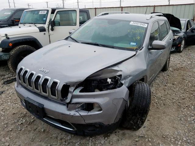 1C4PJLDS9FW530286 - 2015 JEEP CHEROKEE LIMITED  photo 2