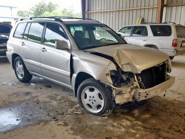 JTEDP21A470142132 - 2007 TOYOTA HIGHLANDER SILVER photo 1