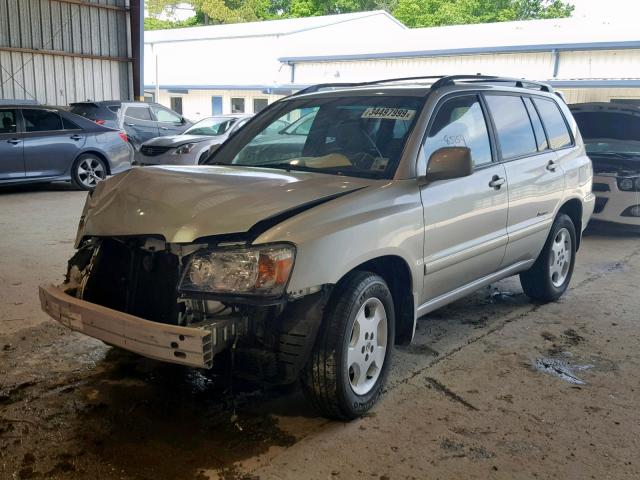 JTEDP21A470142132 - 2007 TOYOTA HIGHLANDER SILVER photo 2