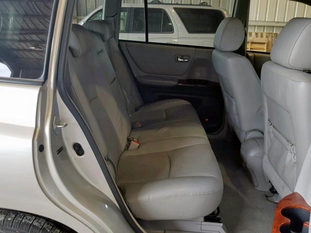 JTEDP21A470142132 - 2007 TOYOTA HIGHLANDER SILVER photo 6