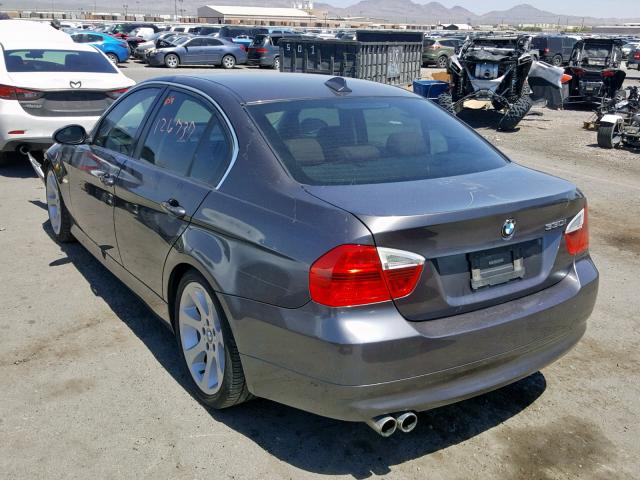 WBAVB335X6AZ86937 - 2006 BMW 330 I CHARCOAL photo 3