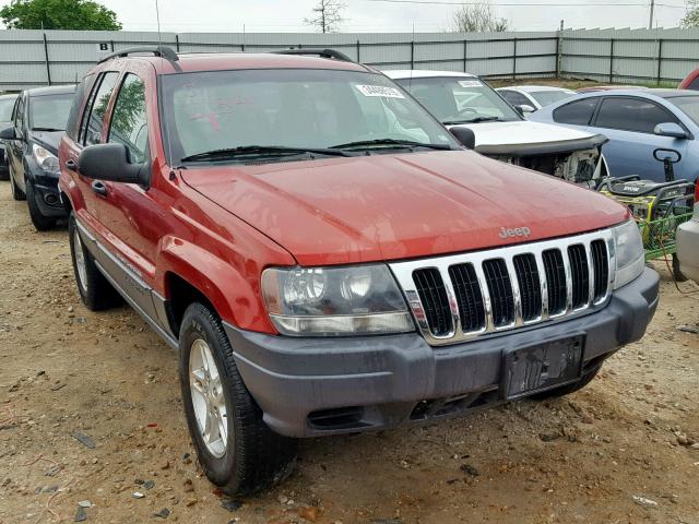 1J4GW48S63C525989 - 2003 JEEP GRAND CHER RED photo 1