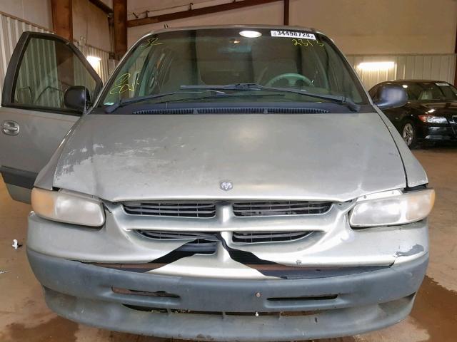 1B4GP45G3YB502313 - 2000 DODGE CARAVAN SE TAN photo 9