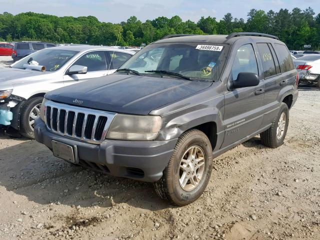 1J4GX48SX3C515415 - 2003 JEEP GRAND CHER GRAY photo 2