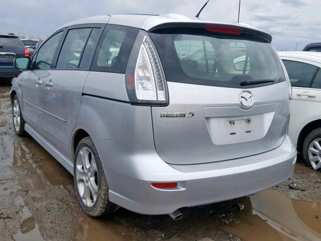 JM1CR293690336535 - 2009 MAZDA 5 SILVER photo 3