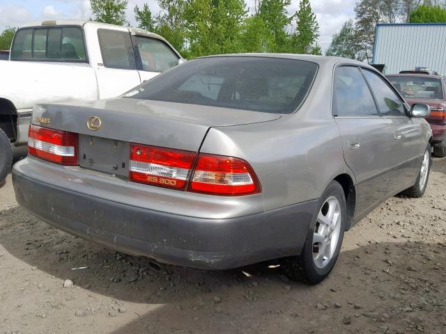 JT8BF28G9Y5086846 - 2000 LEXUS ES 300 GOLD photo 4