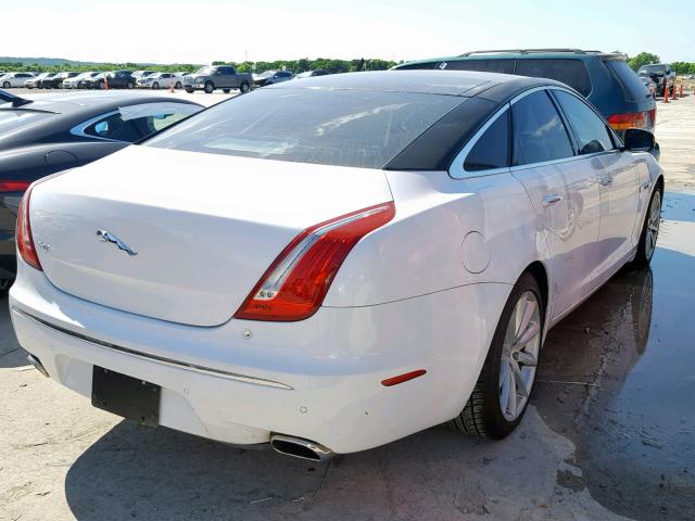 SAJWA1CB7BLV08382 - 2011 JAGUAR XJ BASE WHITE photo 4