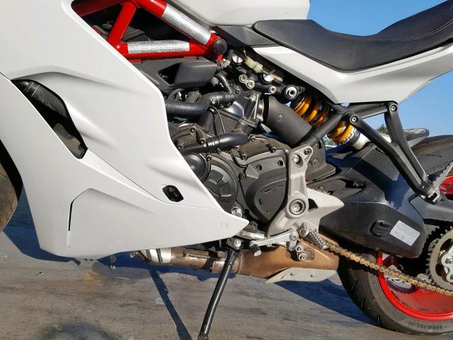 ZDMVABDS1HB002208 - 2017 DUCATI SUPERSPORT WHITE photo 9