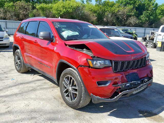 1C4RJFLG7HC605045 - 2017 JEEP GRAND CHER RED photo 1