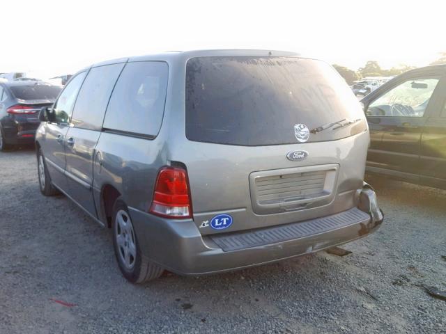 2FMZA51606BA53174 - 2006 FORD FREESTAR S GREEN photo 3