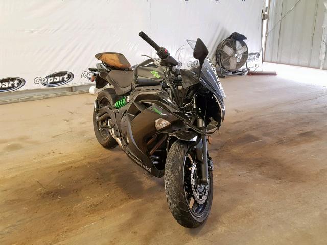 JKAEXEE14FDA19343 - 2015 KAWASAKI EX650 E BLACK photo 1