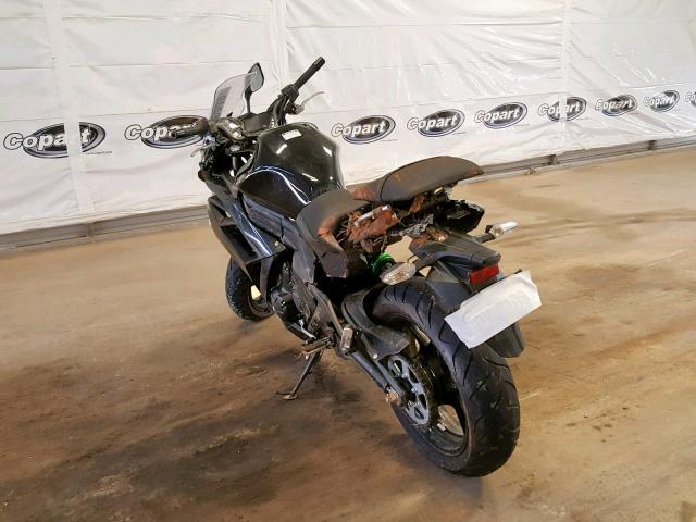 JKAEXEE14FDA19343 - 2015 KAWASAKI EX650 E BLACK photo 3