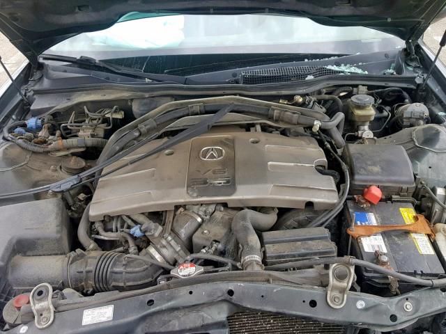 JH4KA965X2C007101 - 2002 ACURA 3.5RL GREEN photo 7