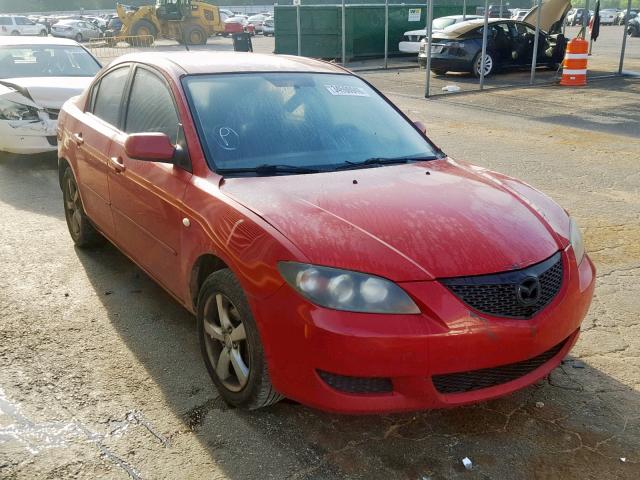 JM1BK12F141167543 - 2004 MAZDA 3 I RED photo 1