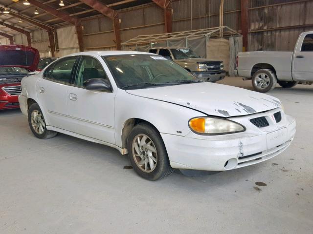 1G2NF52E33M538364 - 2003 PONTIAC GRAND AM S WHITE photo 1