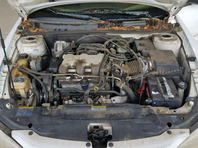 1G2NF52E33M538364 - 2003 PONTIAC GRAND AM S WHITE photo 7