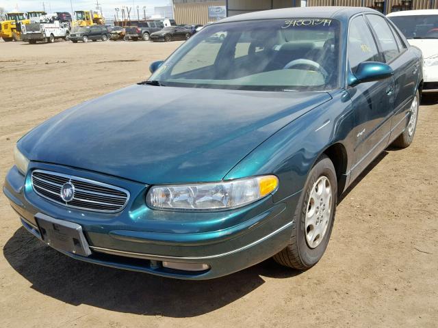 2G4WB52K2W1428063 - 1998 BUICK REGAL LS GREEN photo 2