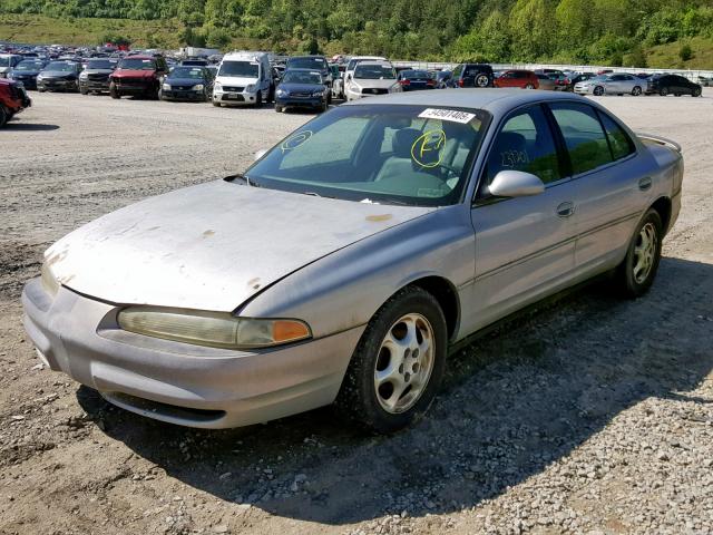 1G3WS52KXWF338107 - 1998 OLDSMOBILE INTRIGUE G SILVER photo 2