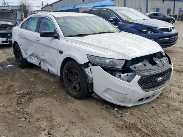 1FAHP2MKXGG125276 - 2016 FORD TAURUS POL WHITE photo 1