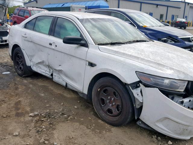 1FAHP2MKXGG125276 - 2016 FORD TAURUS POL WHITE photo 9