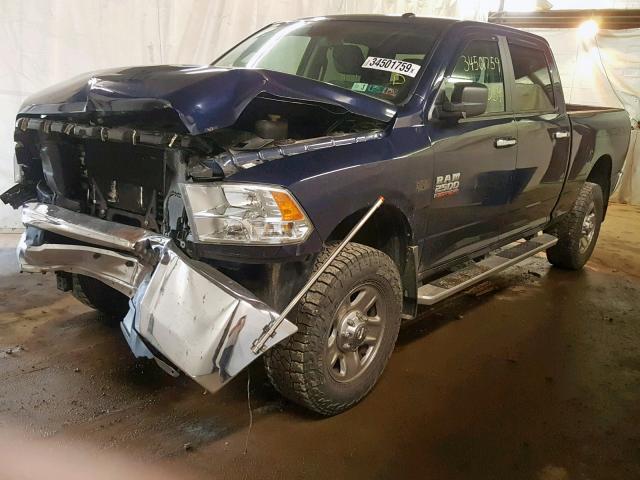 3C6TR5DTXHG568100 - 2017 RAM 2500 SLT BLUE photo 2