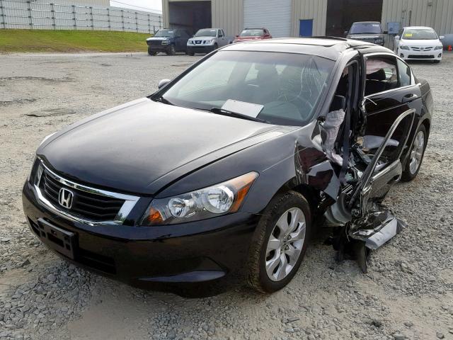 1HGCP26898A113826 - 2008 HONDA ACCORD EXL BLACK photo 2