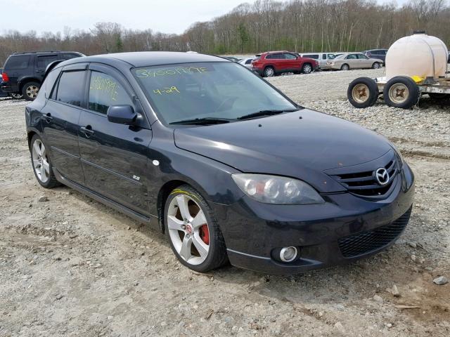 JM1BK144961501316 - 2006 MAZDA 3 HATCHBAC BLACK photo 1