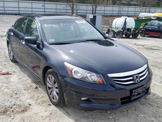 1HGCP3F87BA016251 - 2011 HONDA ACCORD EXL BLACK photo 1