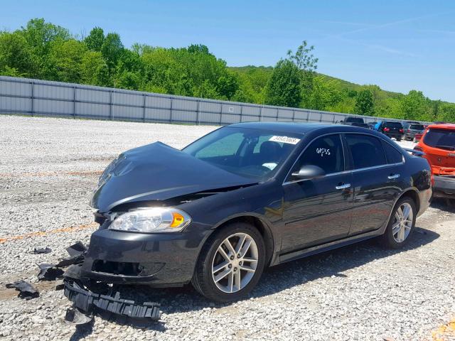 2G1WC5E30E1146971 - 2014 CHEVROLET IMPALA LIM GRAY photo 2