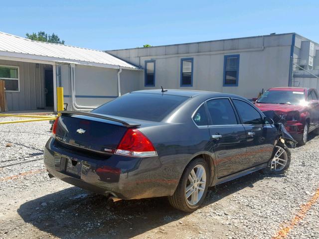 2G1WC5E30E1146971 - 2014 CHEVROLET IMPALA LIM GRAY photo 4