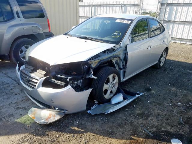 KMHDU46D29U812800 - 2009 HYUNDAI ELANTRA GLS  photo 2