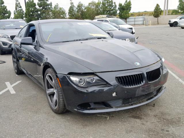 WBAEA5C57ACV93411 - 2010 BMW 650 I BLACK photo 1