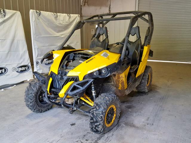 3JBPVLP13EJ000194 - 2014 CAN-AM MAVERICK 1 YELLOW photo 2