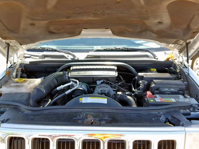 1J8HG48K38C205844 - 2008 JEEP COMMANDER SILVER photo 7