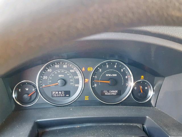 1J8HG48K38C205844 - 2008 JEEP COMMANDER SILVER photo 8