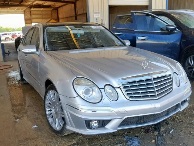 WDBUF56X37B000637 - 2007 MERCEDES-BENZ E 350 SILVER photo 1