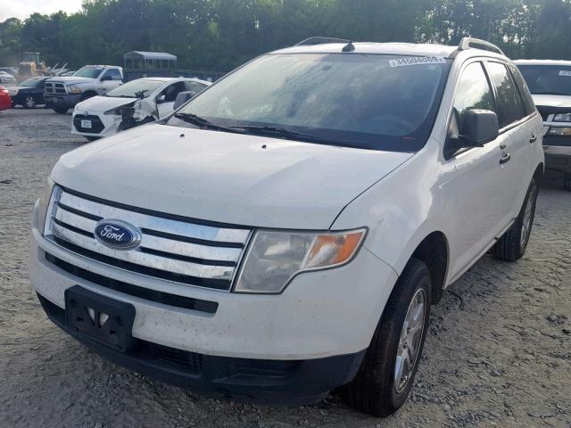 2FMDK36C69BA64999 - 2009 FORD EDGE SE WHITE photo 2