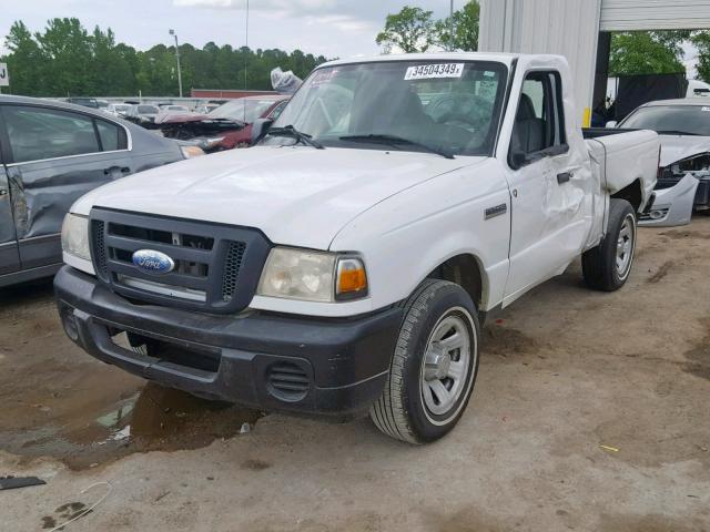 1FTYR10D98PA65885 - 2008 FORD RANGER WHITE photo 2