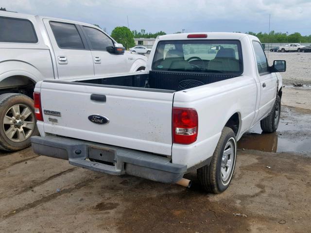 1FTYR10D98PA65885 - 2008 FORD RANGER WHITE photo 4