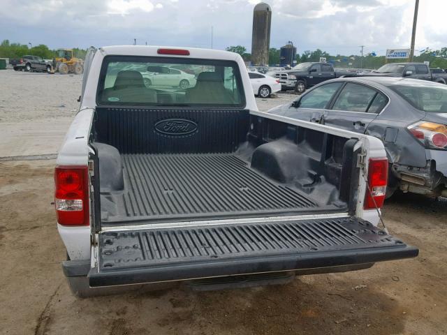 1FTYR10D98PA65885 - 2008 FORD RANGER WHITE photo 6