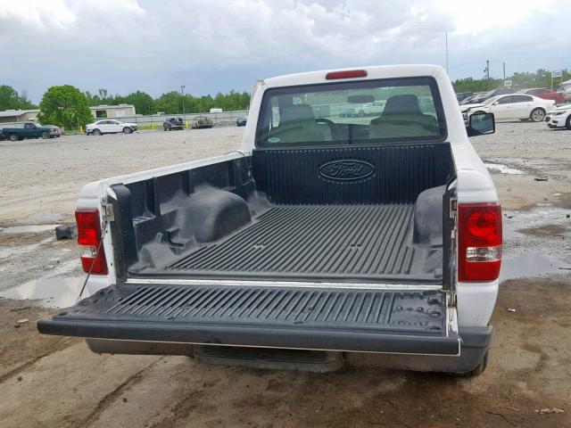 1FTYR10D98PA65885 - 2008 FORD RANGER WHITE photo 9