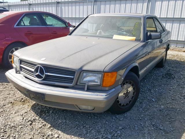 WDBCA45DXGA257165 - 1986 MERCEDES-BENZ 560 SEC GRAY photo 2